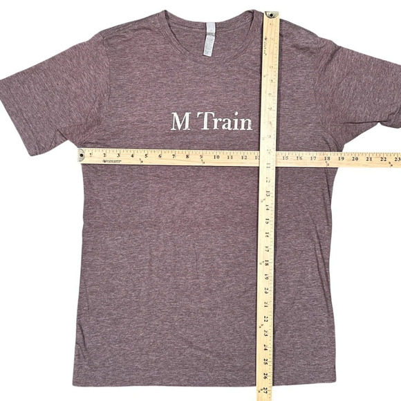 Patti Smith M Train 2015 Book Tour Burgundy T Shirt Mens Medium - Picture 8 of 8